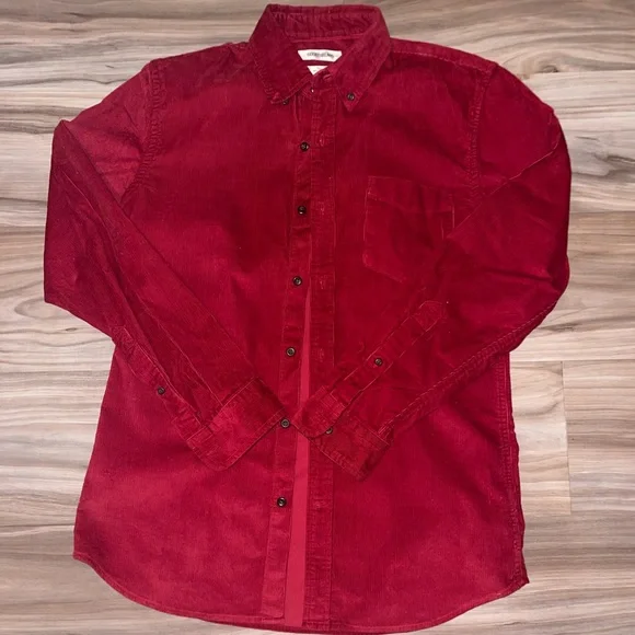 Corduroy Button Down Shirt - Picture 1 of 2